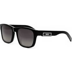 Dior Solbriller Dior B23 S2F Black/Grey Square