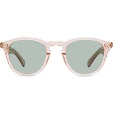 Garrett Leight GLCO X Andre Saraiva Sunglasses - Pink Crystal/Veridian
