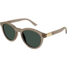 Gucci Unisex Solglasögon Gucci GG1501S - Brown/Green