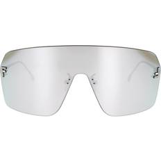 Fendi Unisex Sunglasses Fendi Woman Sunglass First Crystal Fe4121Us - Grey