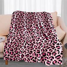 Rosa Filtar Shein 1pc Super Soft Flannel Fleece Blanket Filt Rosa