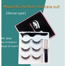 Shein Magnetic Eyelashes Natural Look, 1pc 5d Magnetic Eyelashes Thick Type style 04 For Natural And Lengthening Effect, Easy To Wear, Suitable For Daily