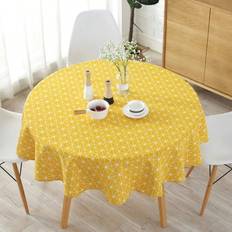 Yellow Tablecloths Shein Geometric Pattern 1pc Yellow Tablecloth Yellow