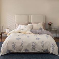 Hemtextil Shein Floral Print Cover Set Filler Påslakan Multifärgad (200x)