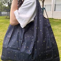 Large Capacity Portable Foldable Shopping Bag - Hollow