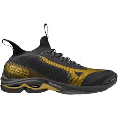 48 ½ - Unisex Volleyballsko Mizuno Wave Lightning Neo2 - Black Oyster/MP Gold/Iron Gate