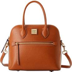 Natural Messenger Bags Dooney & Bourke Saffiano Satchel