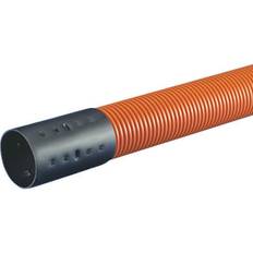 Evopipes Elartikler Evopipes EVOCAB HARD 110/95 mm PE-kabelrør m/mf. korr./glat, 6 m, orange 6 meter