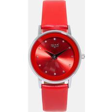 Regal Klockor Regal damklocka silver/röd, 36mm