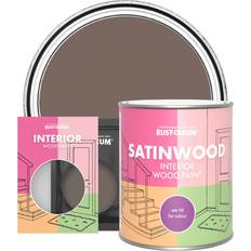 Paint Rust-Oleum Interior Wood Paint, Satinwood River's Edge Brown