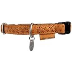 Zolux Halsbanden en riemen voor honden Huisdieren Zolux Macleather Halsband Bruin 35-50 x 2 cm