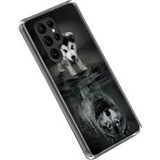 Cover-Discount Cover-Discount Galaxy S23 Softes Silikon Case Wolf Galaxy S23 Smartphone Hülle