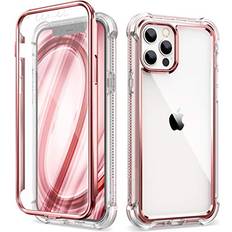 Dexnor Dexnor Case Compatible with Iphone 12 & for Iphone 12 Pro 6.1 Inch, 360 Degree Full Body Shockproof Front and Back Protective Cover with Built-in Scre