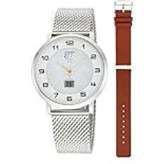 Ett Eco Tech Time Radio Solar Men's Watch EGS-11620-12MS