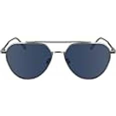 Calvin Klein Pilot - Unisex Solglasögon Calvin Klein CK24100S solglasögon, silver, en storlek, SILVER, one