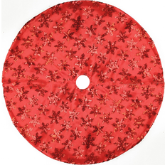 Red Christmas Tree Skirts Northlight 20" Red Sequin Snowflake Pattern Mini Christmas Tree Skirt Christmas Tree Skirt