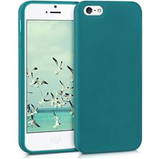 Turquoise Mobile Phone Cases Kwmobile TPU Silicone Case Cover iPhone SE 1.Gen 2016