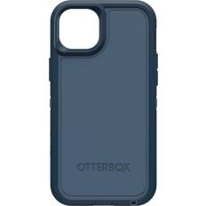 OtterBox iPhone 14 Plus Defender Series XT Hülle – Open Ocean Blau Bildschirmlos, robust, Snaps to MagSafe, Lanyard Attachment