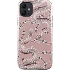 Burga Poolside Glam Snakes iPhone 12 Mini Case, Tough MagSafe