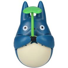 Ensky My Neighbor Totoro Blue Totoro With Leaf Figure Culbuto 5.8Cm