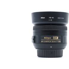 Nikon F Camera Lenses Nikon Used AF-S DX 35mm f/1.8G