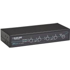 KVM Switches Black Box ServSwitch KVM switch 4 x KVM ports 4 lokalbrugere desktop