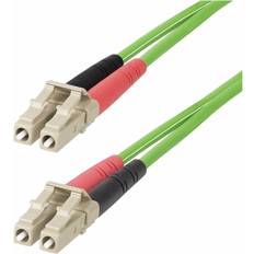 StarTech Netværkskabler StarTech 5m 15ft to LC UPC OM5 Multimode Fiber Optic Cable 50/125µm Duplex LOMMF Zipcord VCSEL Fiber Patch