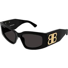 Solbriller Balenciaga BB0321S Solbriller - Black