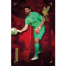 Liverpool Plakater Liverpool FC Alisson Becker Poster