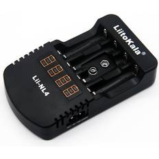 LiitoKala LiitoKala Lii-NL4 AA AAA 9V Ni-MH Ni-Cd Battery Charger US/EU Plug