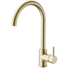 Blue Label Köksblandare 275 mm Hög C-Pip Borstad guld