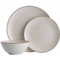 Stoneware Dinner Sets Mason Cash Cream Classic Dinner Set 12pcs