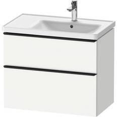 Gecentreerd Badkamermeubels voor Enkele Wastafels Duravit D-Neo Wand Badmeubel 78.4 x 45.2 x 62.5 cm