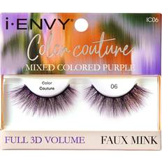 Cosmetics i-ENVY i-Envy Color Couture Colored Real Mink Lashes Mixed Purple