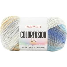 Multicolored Yarn Premier Yarn Colorfusion DK Yarn Seaside, 325 yards