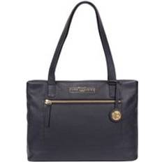 Pure Luxuries 'Adley' Navy Leather Handbag