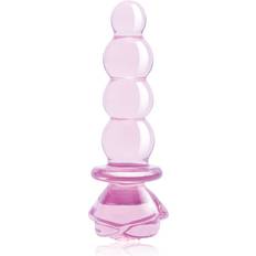 Dream Toys Glaze Glass Rosebud Buttplug