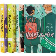 Heartstopper by Alice Oseman: Volumes 1-4 Collection Set Ages 13 Paperback