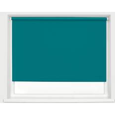 Caecus Teal, 240cm Blackout Roller Blinds