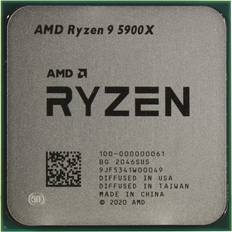 AMD Ryzen 9 5900X Tray 3,7GHz MAX Boost 4,8GHz 12xCore 105W 12 -Core Prozessor