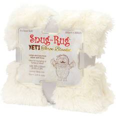 Snug Rug Boligtekstiler Snug Rug Yeti Luxury Deep Pile Blankets White