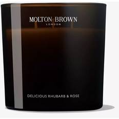 Molton Brown Delicious Rhubarb and Rose Luxury 600g Scented Candle