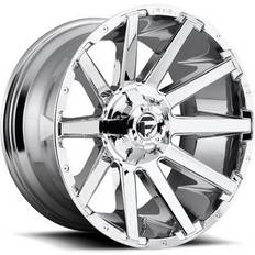 Car Rims Fuel FUEL Off-Road Contra D614 Wheel, 22x12 with 6 on 135 6 on 5.5 Bolt Pattern - Chrome - D61422209846