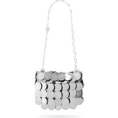 Rabanne Rabanne Silver Sparkle Discs Nano Bag P040 Silver UNI