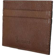 Billionaire Italian Couture Brown Leather Cardholder Wallet