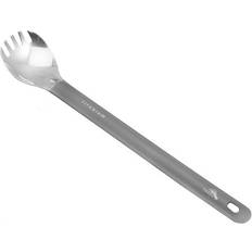 Toaks Camping & Outdoor Toaks Ultralight Long Handled Titanium Camping Spork with Polished Head