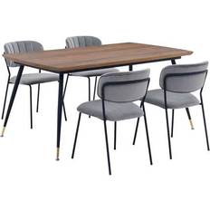 Tables Armen Living Mess Carlo Dining Set 5