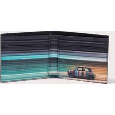 Paul Smith Minimalistisk Läder Bifold Plånbok - Black
