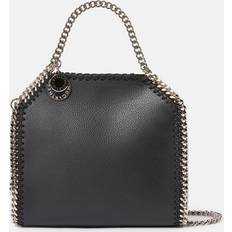 Stella McCartney Falabella MIRUM Tiny Tote Bag, Woman, Black