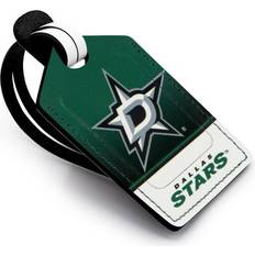 Travel Accessories Dallas Stars Personalized Leather Luggage Tag